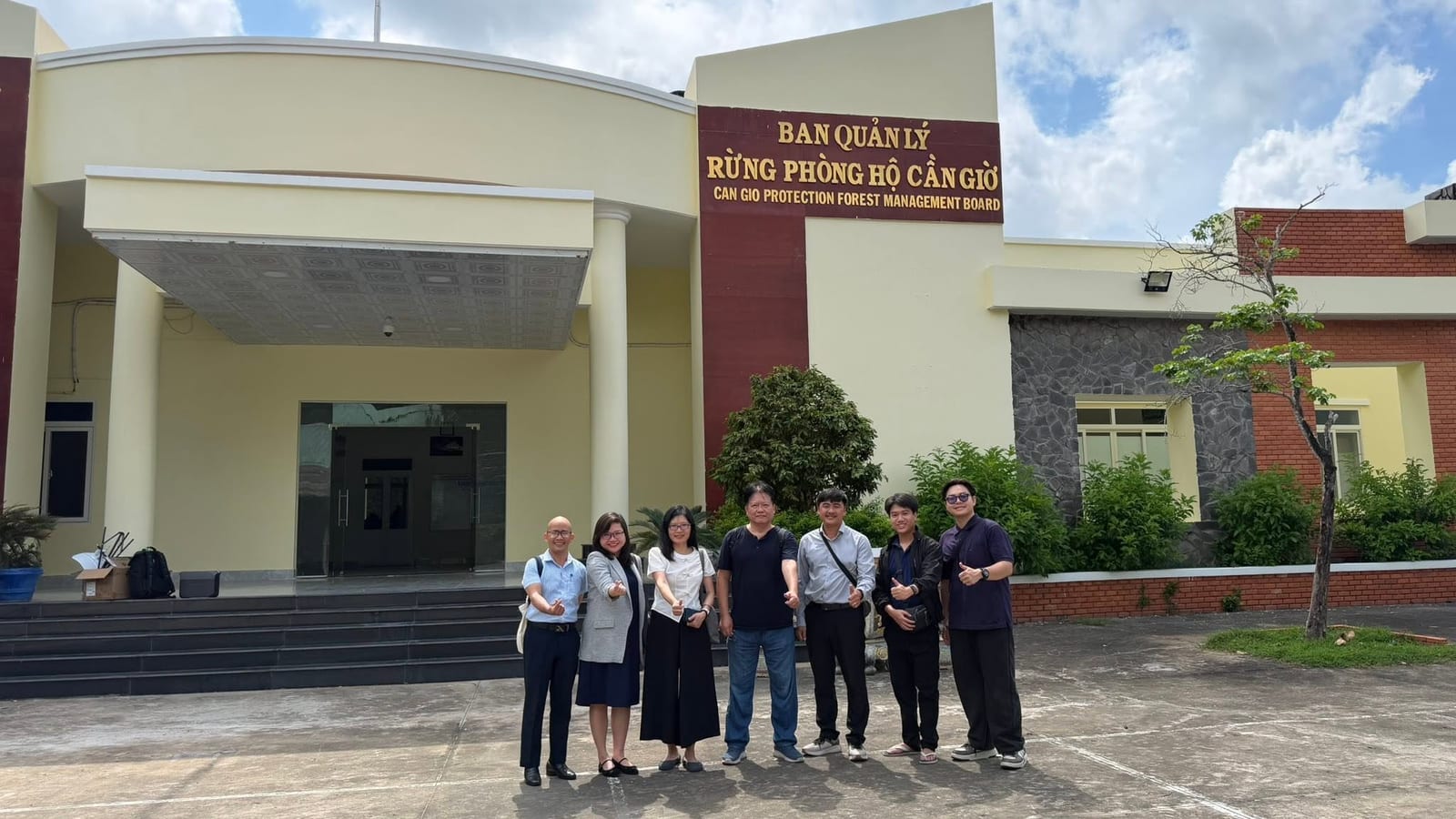 Meeting with Ho Chi Minh City Management Board for Protection and Special-Use Forests in Can Gio