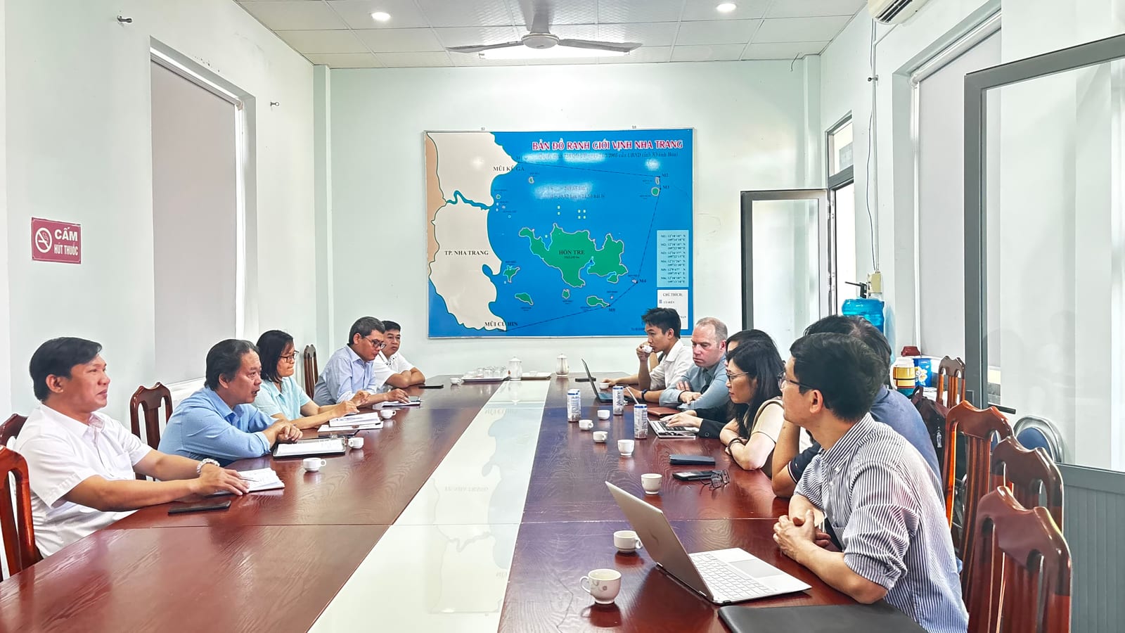 Technical working session with Nha Trang Bay Management Board