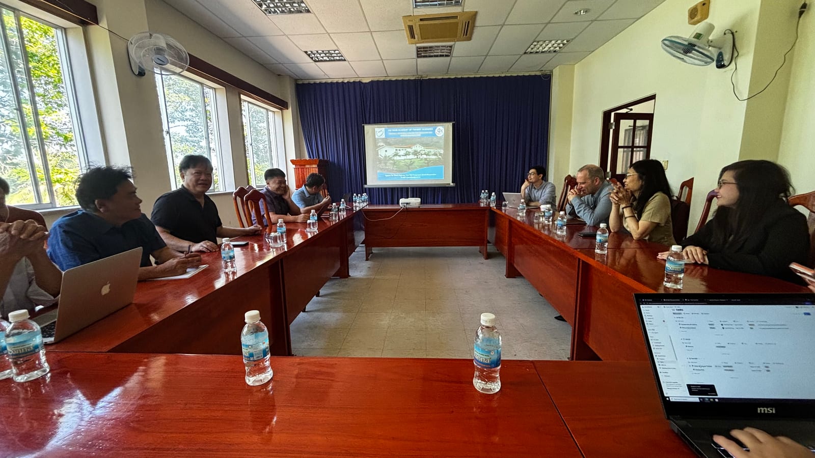 Strategic collaboration meeting with the Research Institute for Aquaculture (RIA)